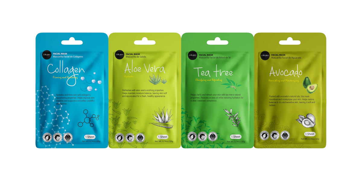 Celavi Cosmetics close-up of sheet mask texture for better absorption benefit