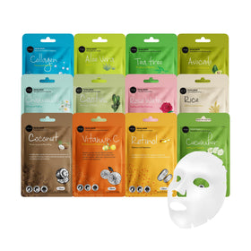 Celavi Cosmetics masks stored in refrigerator to show cooling, calming benefit