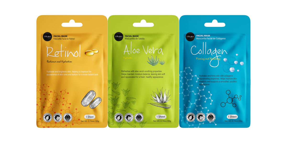 Celavi ingredient grid highlighting hyaluronic, collagen, and botanicals