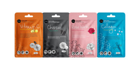 Celavi Cosmetics mask in hand ready to apply for quick hydrating boost