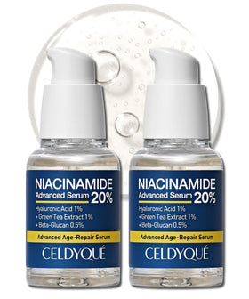 CELDYQUE front bottle showing clean packaging and product benefits