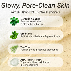 CELDYQUE cleanser poured on hand demonstrating lather and usage