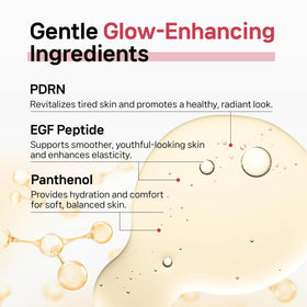 CELDYQUE serum on hand absorbed quickly demonstrating non-sticky finish