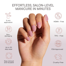 Celebritips acrylic texture detail highlighting salon-grade finish