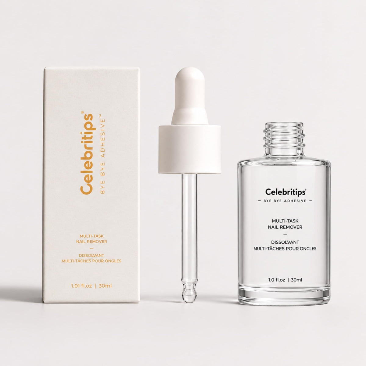 Celebritips front packaging showing bottle and branding for easy identification