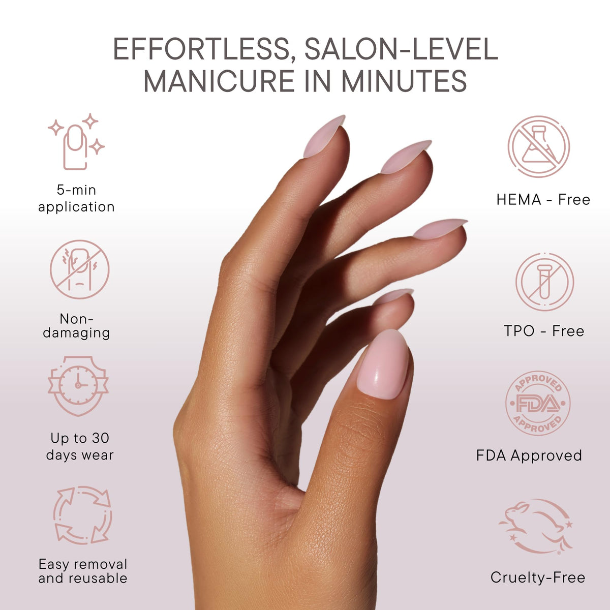 Celebritips salon acrylic sheen texture highlighting durable, natural-like finish