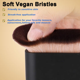 CeleCily mitt held beside a hand for size comparison showing full coverage and ergonomic fit