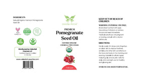 Celestial Psyché label detail showing USDA organic and hexane-free benefits
