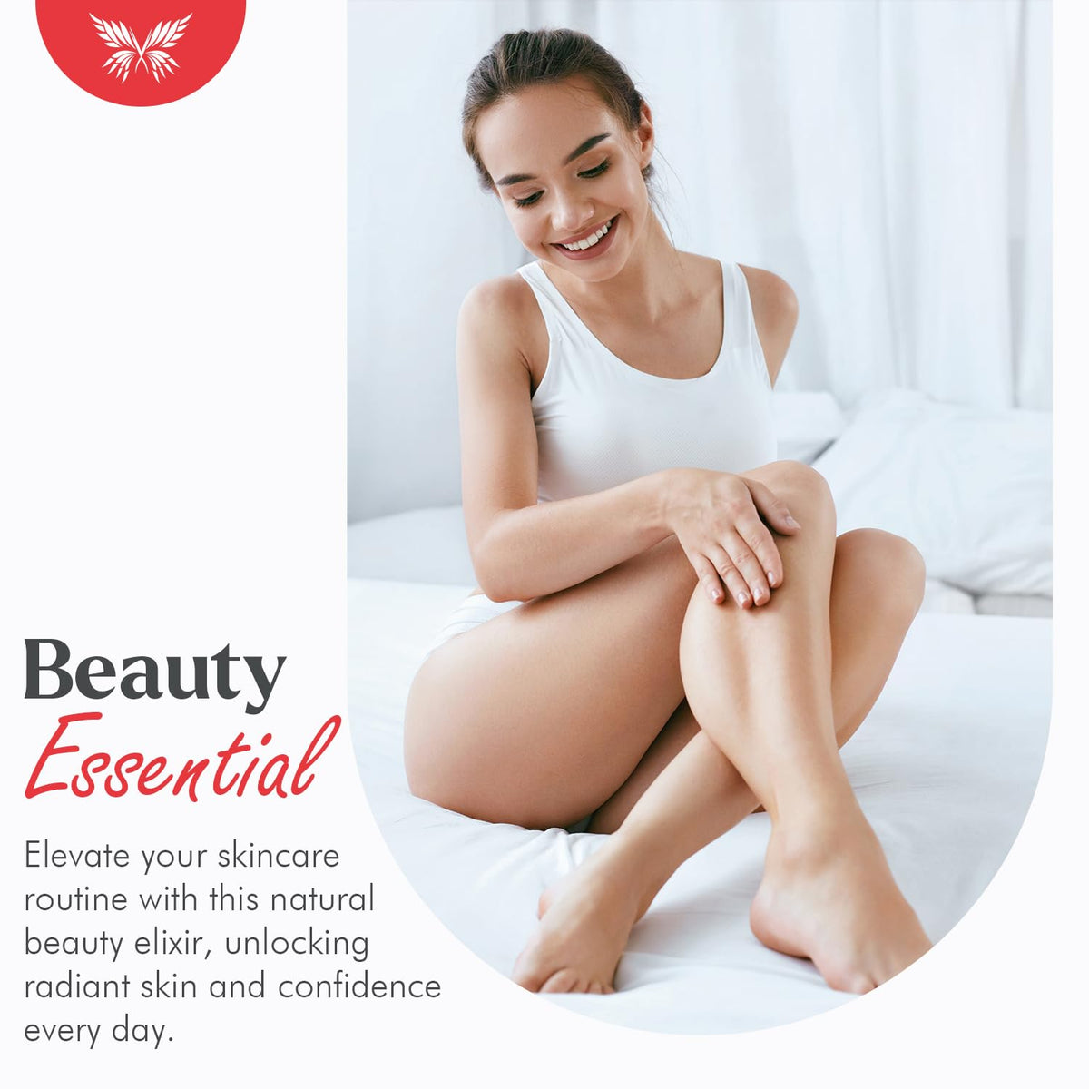 Celestial Psyché applied to facial skin demonstrating hydration and natural glow