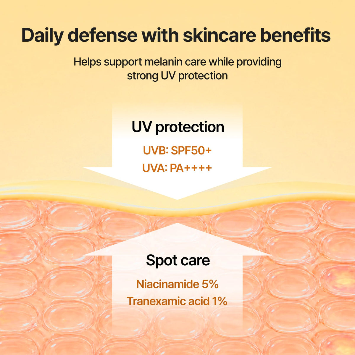 celimax active ingredients label highlighting niacinamide and tranexamic acid benefits