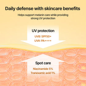 celimax active ingredients label highlighting niacinamide and tranexamic acid benefits