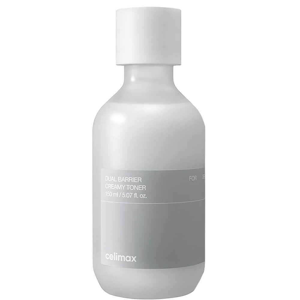 celimax application hands pressing toner into skin for lasting moisture