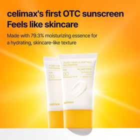 celimax application on hand blending quickly with clear finish benefit