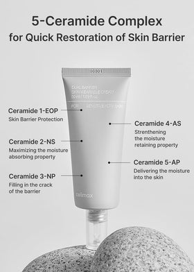 celimax applying toner to fingers illustrating gentle, fast-absorbing formula