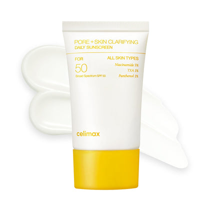celimax front packaging 50ml showing tube and SPF 50 protection benefit