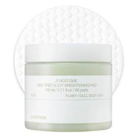 celimax front packaging showing pad box and benefit of convenient exfoliation