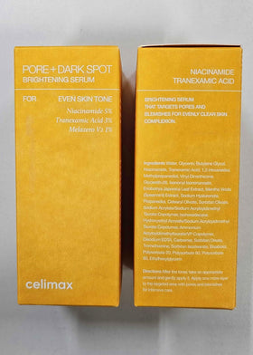 celimax ingredient focus on tranexamic acid and niacinamide for brightening