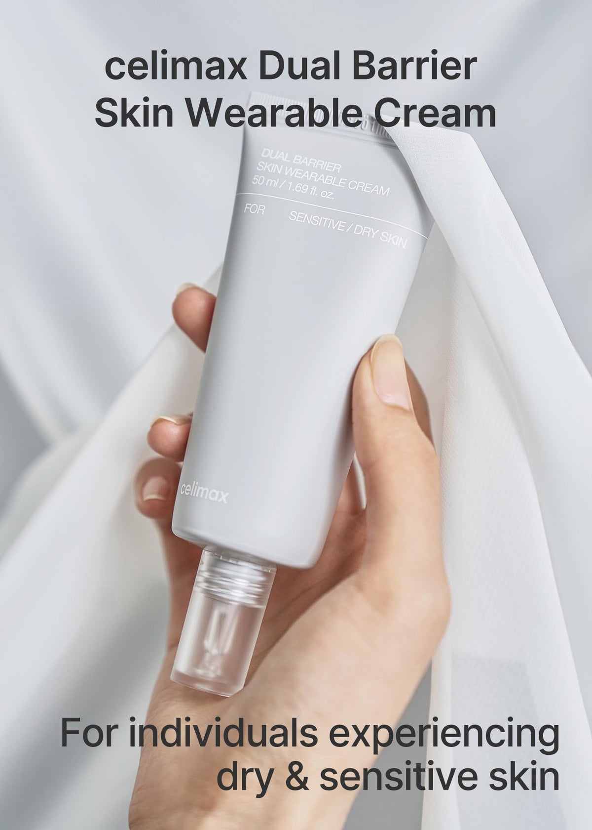 celimax open jar cream surface highlighting smooth texture and easy spread
