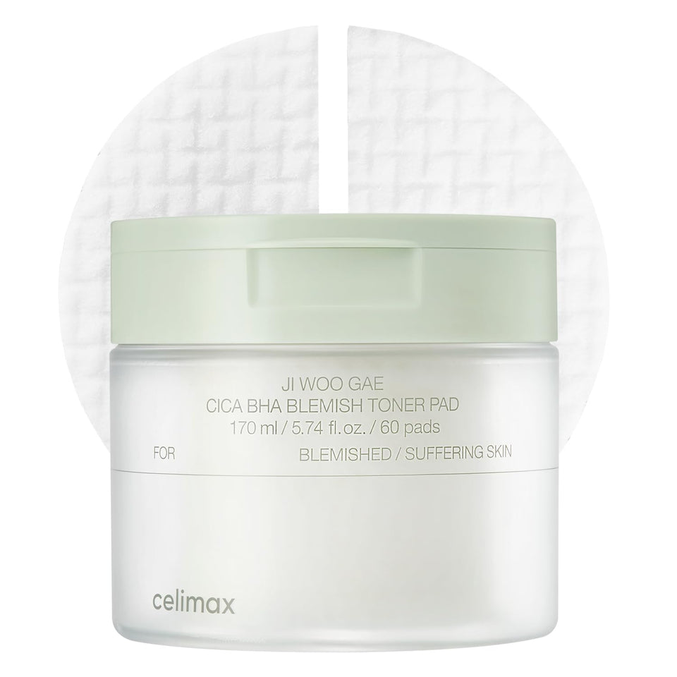 celimax front packaging showing 60 pads and clear benefits for quick use