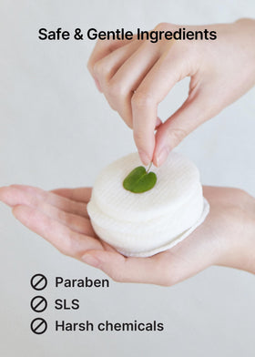 celimax pads on a bathroom shelf in clean setting suggesting daily skincare routine