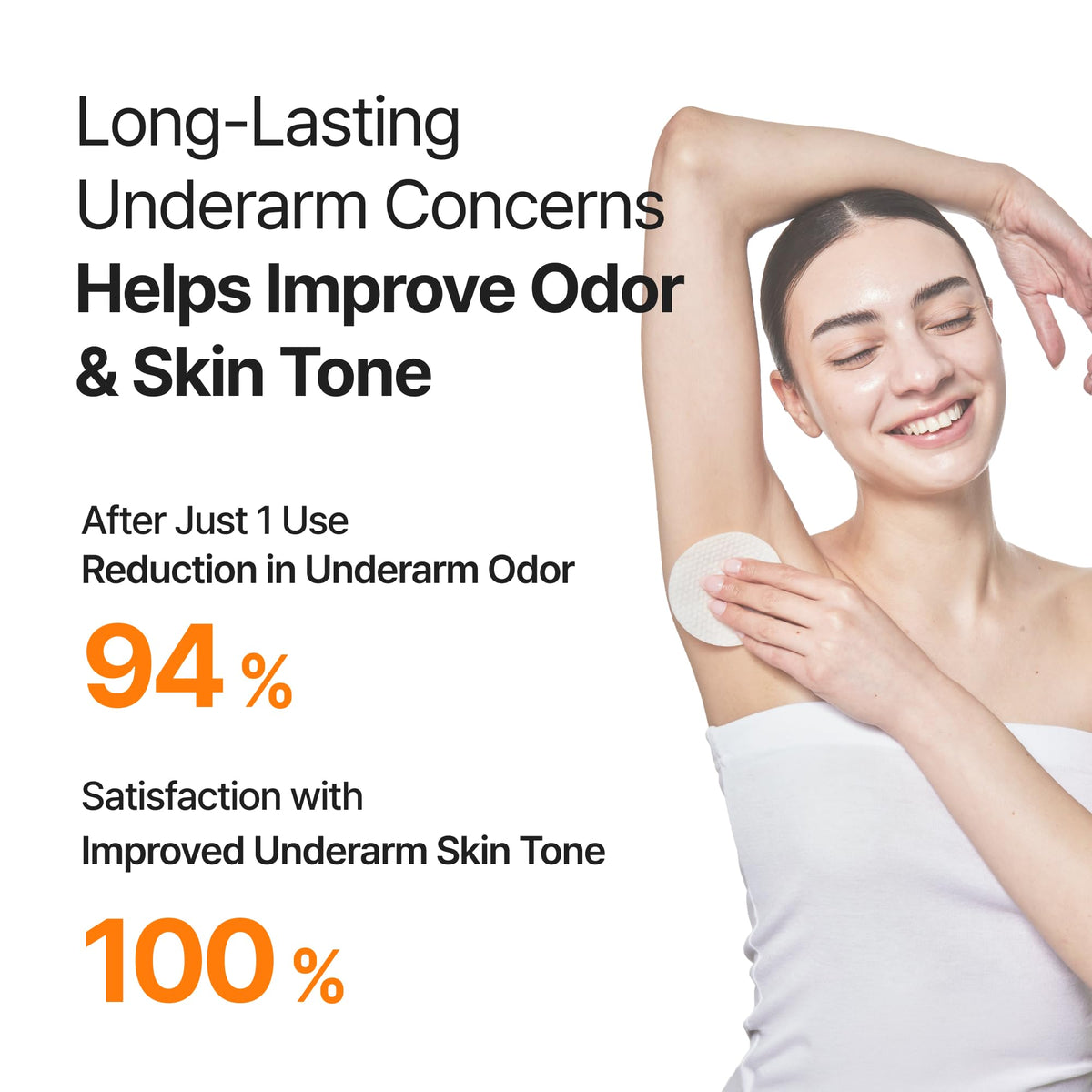 celimax pad smoothing skin on elbow and knee to refine rough texture