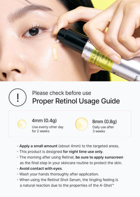 celimax in-hand night application on finger, demonstrates easy evening use