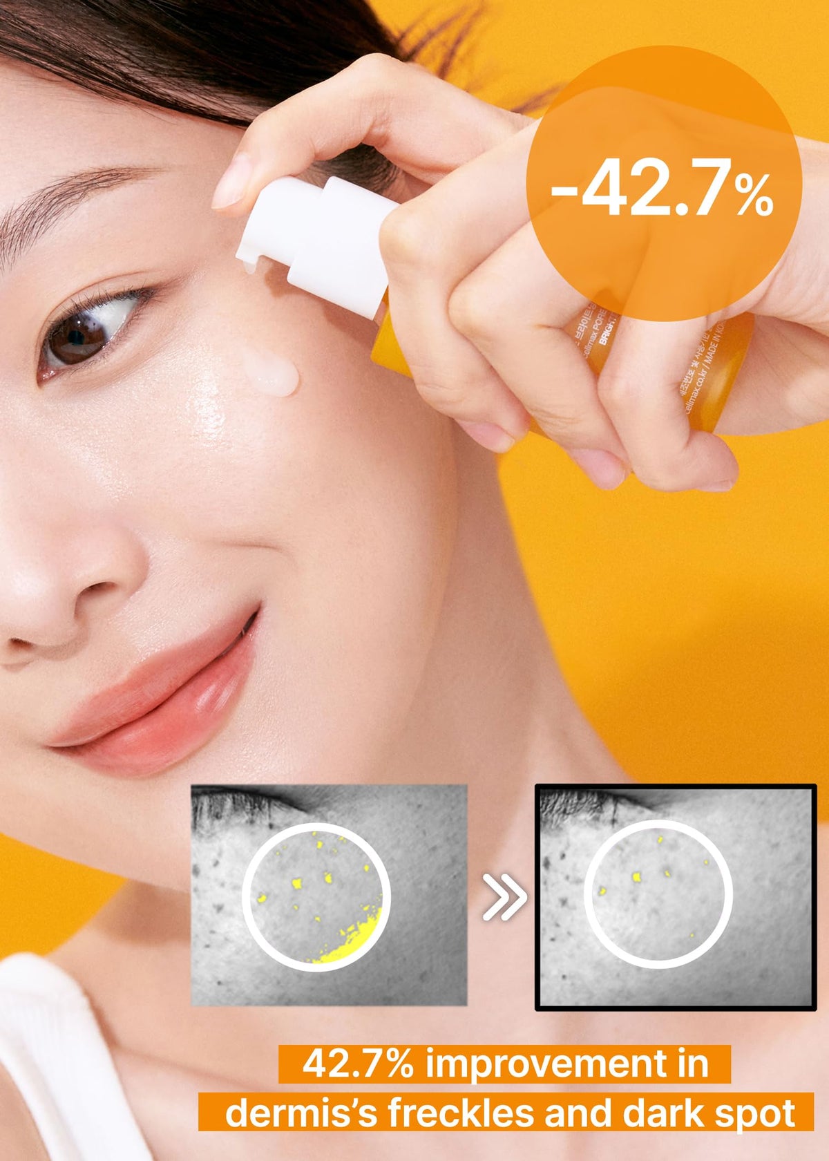 celimax 30ml bottle in hand showing travel-friendly size and convenience