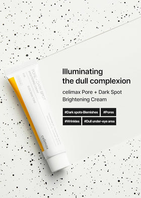 celimax texture closeup displaying cream finish and quick absorption
