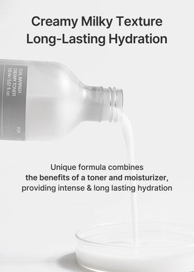 celimax milky texture drop demonstrating lightweight non-greasy hydration