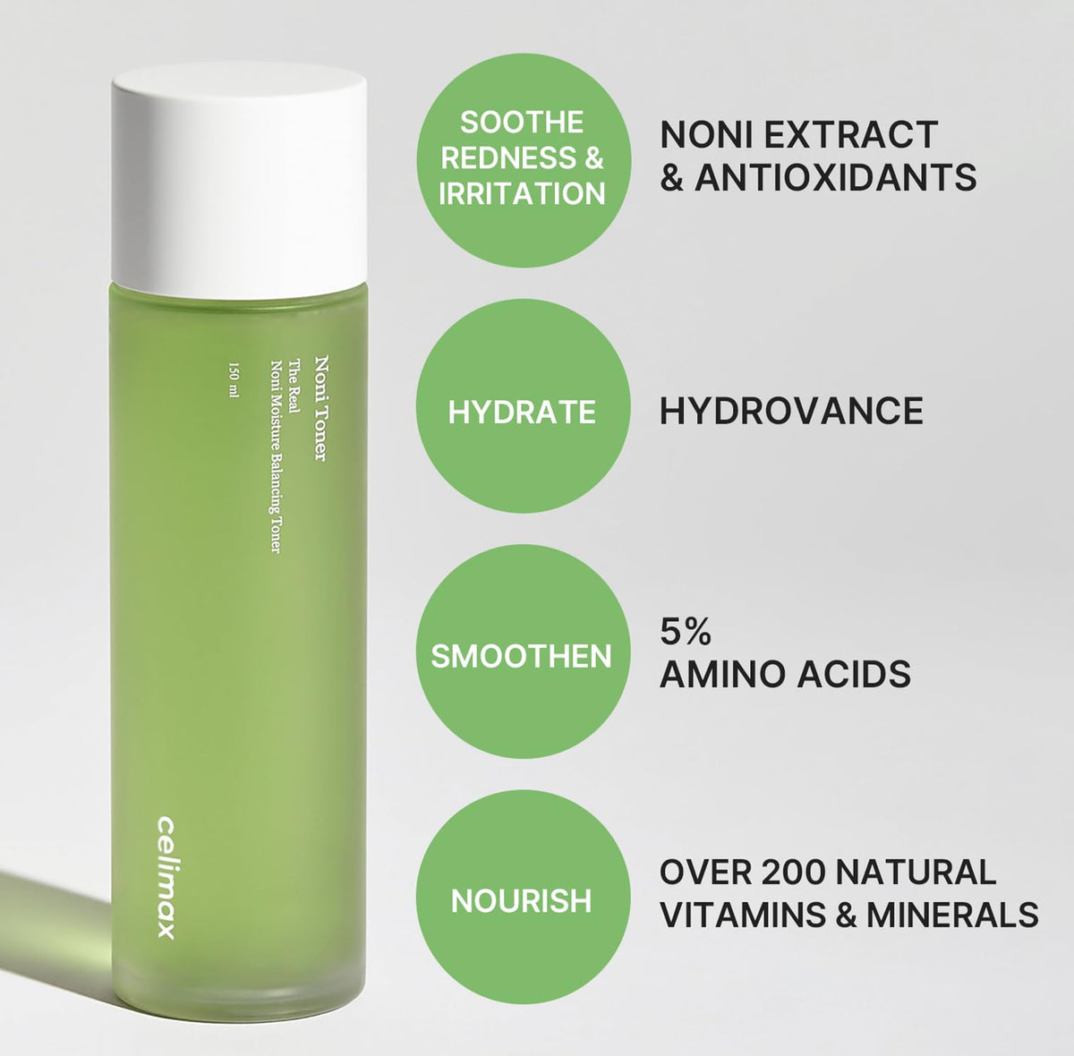 celimax application on face demonstrating gentle exfoliation and hydration