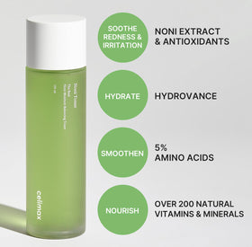 celimax application on face demonstrating gentle exfoliation and hydration