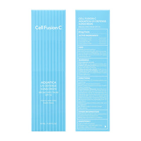 Cell Fusion C tube on vanity illustrating daily skincare compatibility