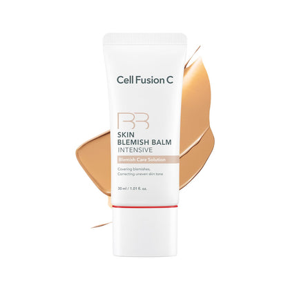 Cell Fusion C front packaging showing product tube and shade labeling for quick ID and benefit