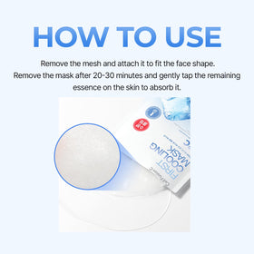 Cell Fusion C ingredients label highlighting glacial water and panthenol
