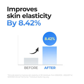 Cell Fusion C mask on model demonstrating fit and immediate calming effect