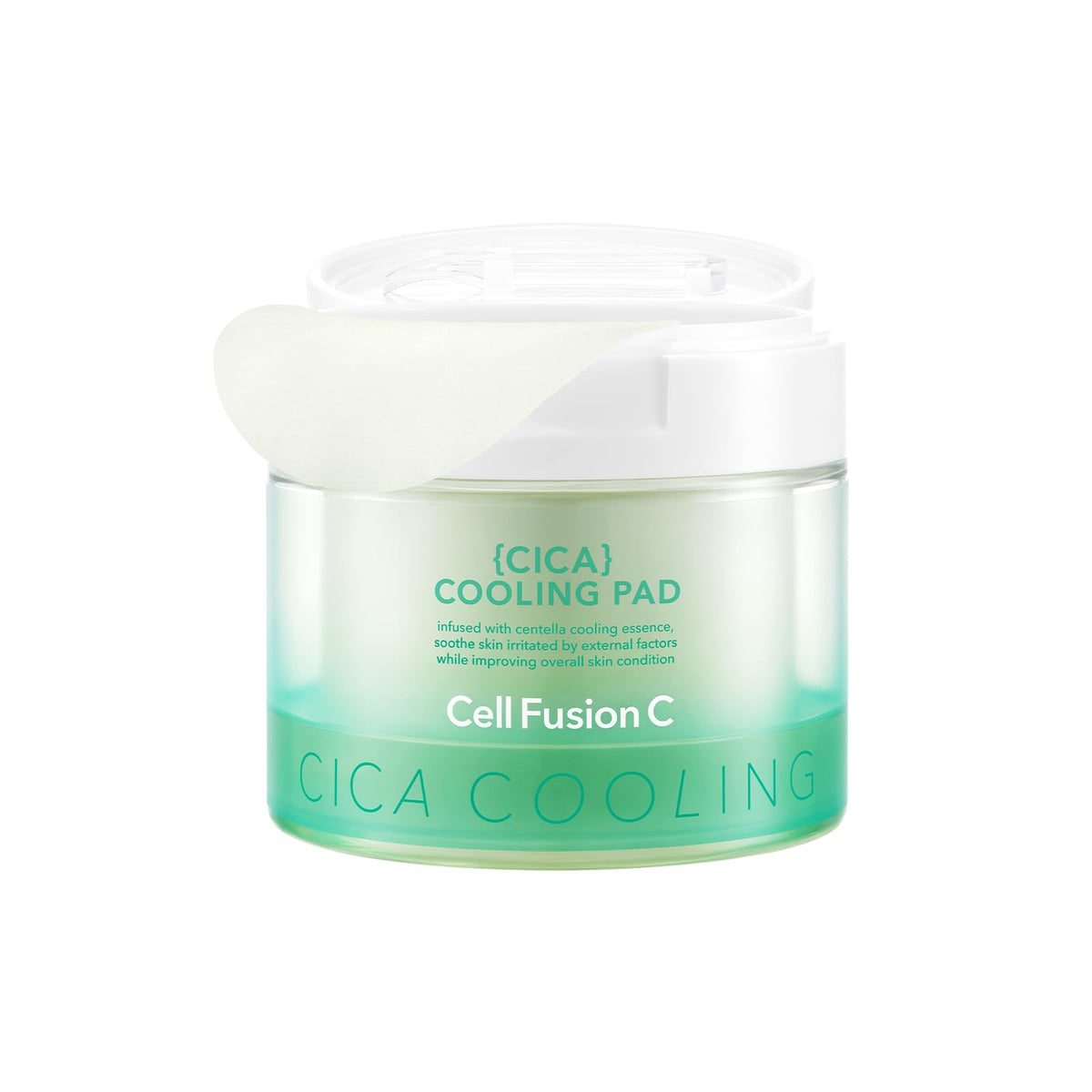 Cell Fusion C front packaging showing calming pads and benefits