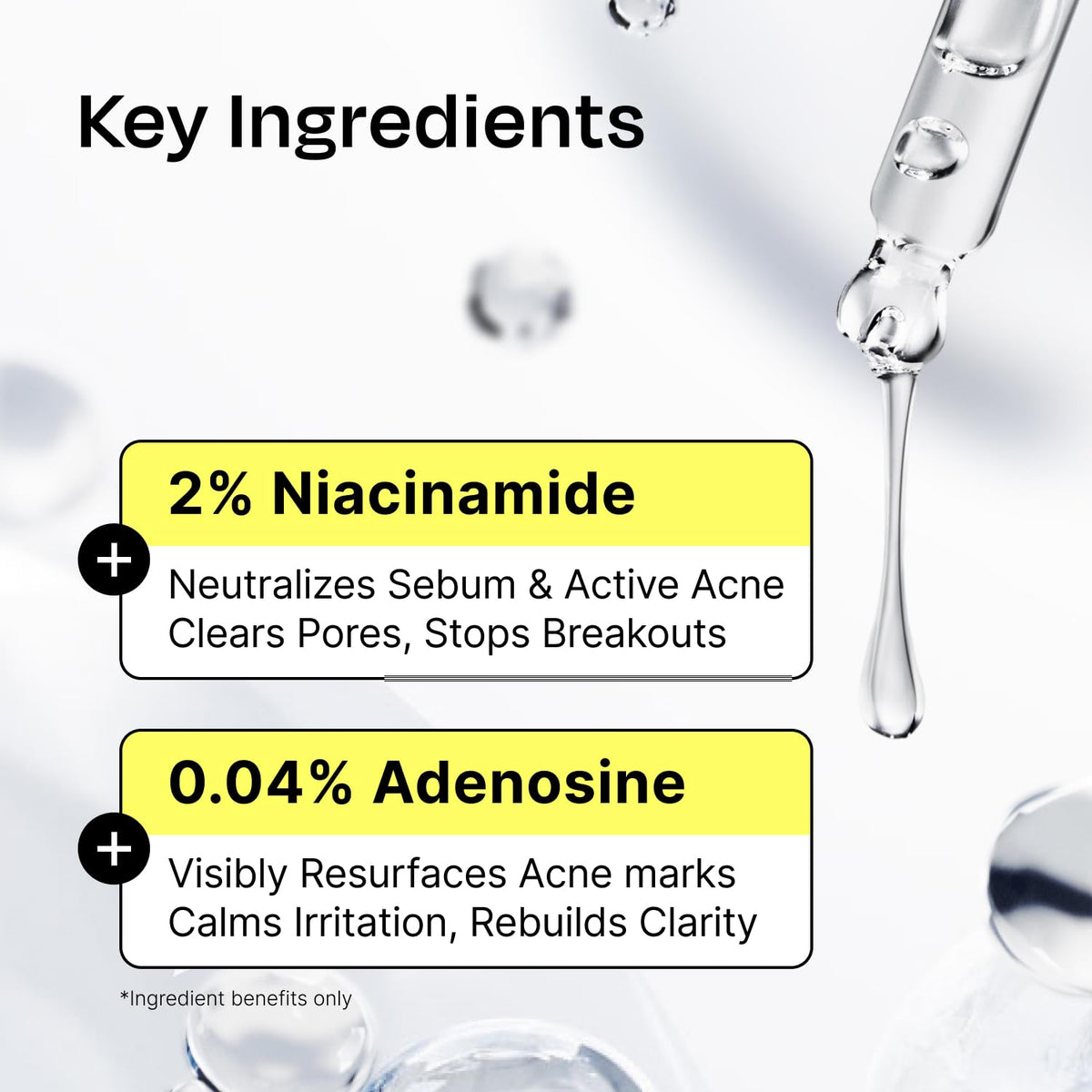 Celladix bottle beside toner and moisturizer, suggests easy layering in routines