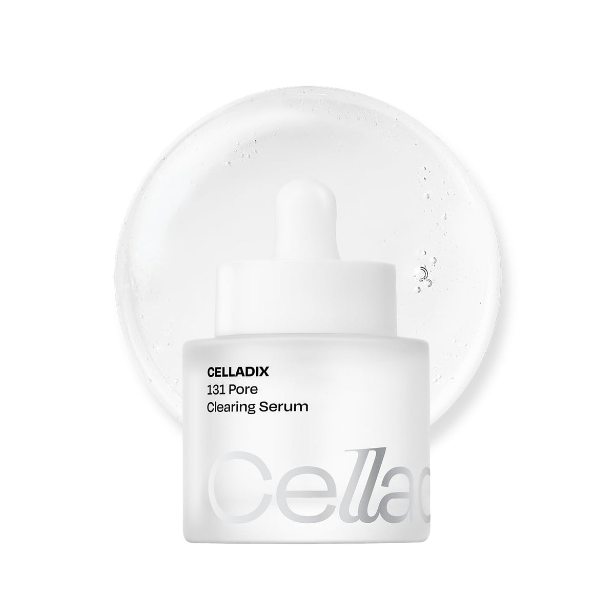 Celladix front packaging of 131 Ampoule showing bottle and label, promotes clear pores