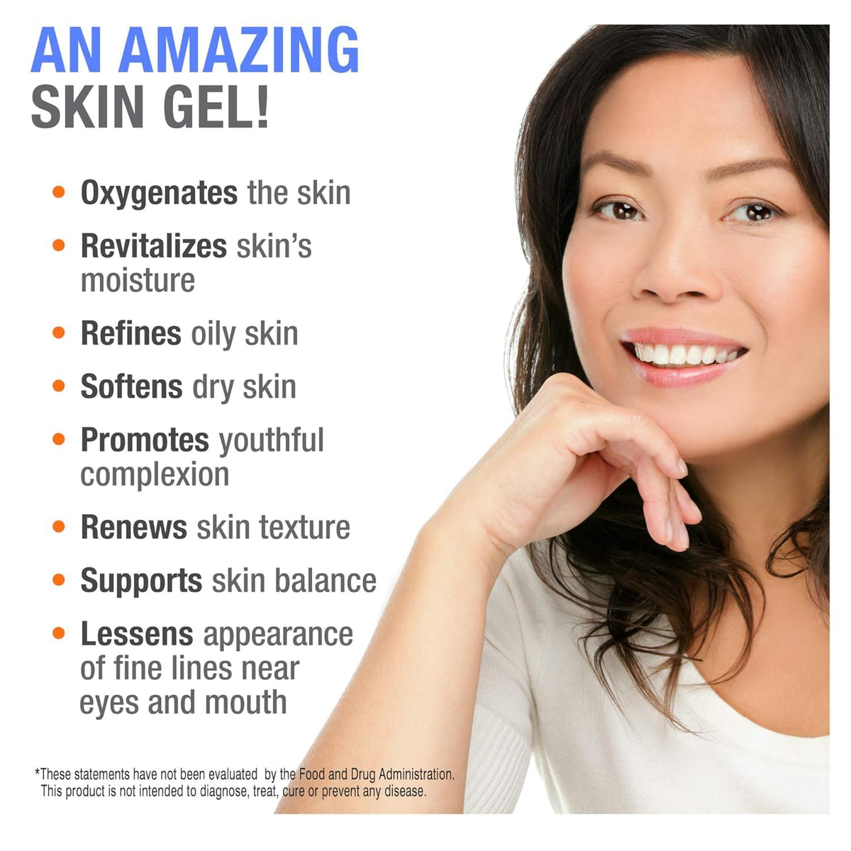 Cellfood oxygen gel label and ingredients list emphasizing hypoallergenic, paraben-free formula