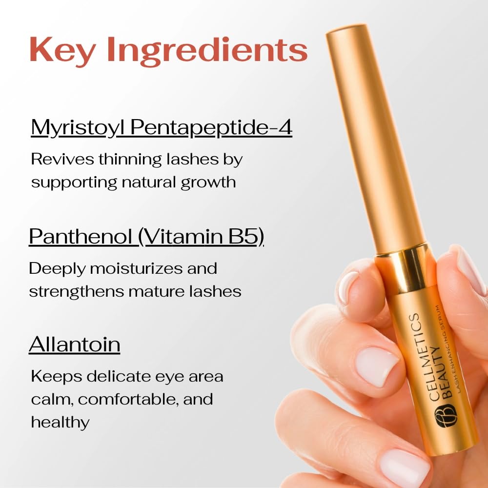 Cellmetics Beauty serum texture drop on skin illustrating lightweight hydration