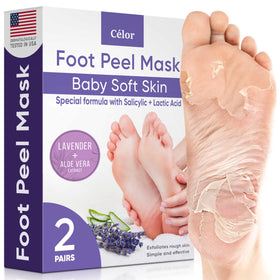 CÉLOR front box showing product packaging and pair count, clear benefit of convenience