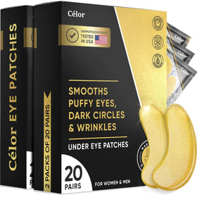 CÉLOR front packaging showing 40 pairs and product benefits