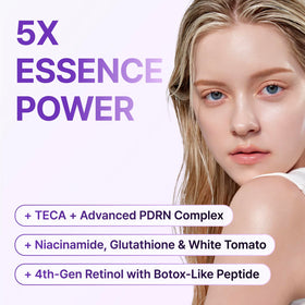 Centellian 24 essence texture on fingertip highlighting rich hydration