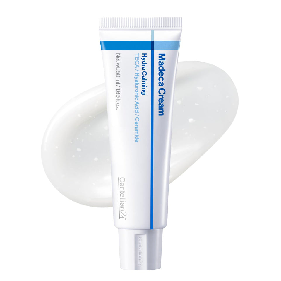 CENTELLIAN 24 front jar view showing cooling moisturizer, clear packaging benefit