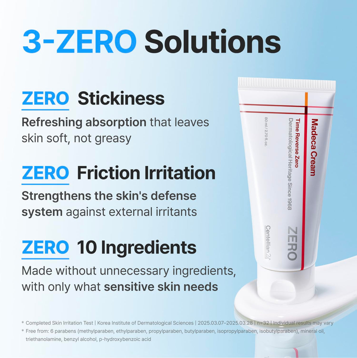 CENTELLIAN 24 jar beside 2.7 fl oz ruler for size and scale reference