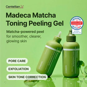 CENTELLIAN 24 gel texture closeup illustrating gentle exfoliating consistency