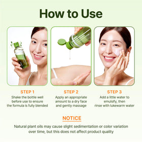 CENTELLIAN 24 removing waterproof makeup to demonstrate deep-cleansing benefit