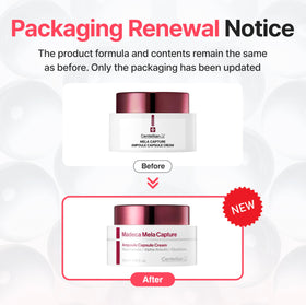 CENTELLIAN 24 open jar with white ampoule capsules delivering actives