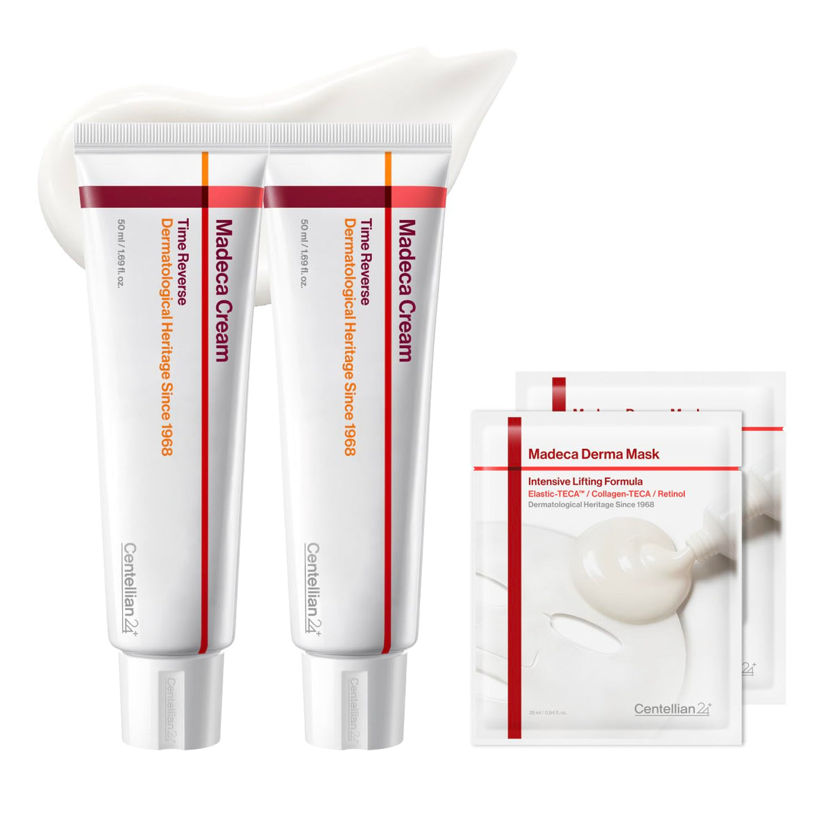 CENTELLIAN 24 front packaging showing the signature anti‑aging set and benefits