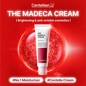 CENTELLIAN 24 open jar close-up showing cream texture and fast absorption benefit